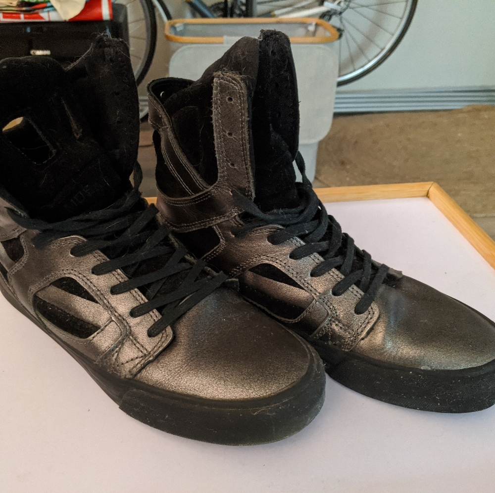 Supra Skytop II Gunmetal, size 8